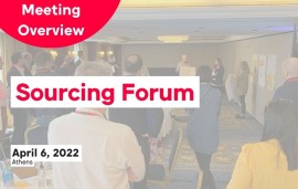    Sourcing Forum meeting overview (April 2022)