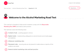    Alcohol Marketing Road Test