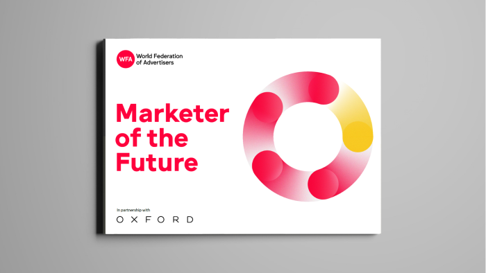 Marketer of the Future 2025 report cover