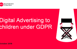    Digital Advertising to children under GDPR