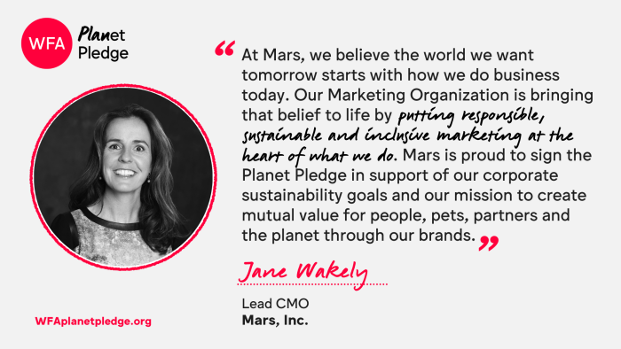 Planet Pledge Jane Wakely