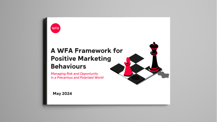 WFA Positive Marketing Behaviours