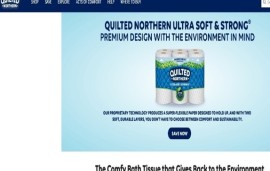    Quilted Northern Ultra Soft & Strong Bathroom Tissue (USA, Product packaging & Online)