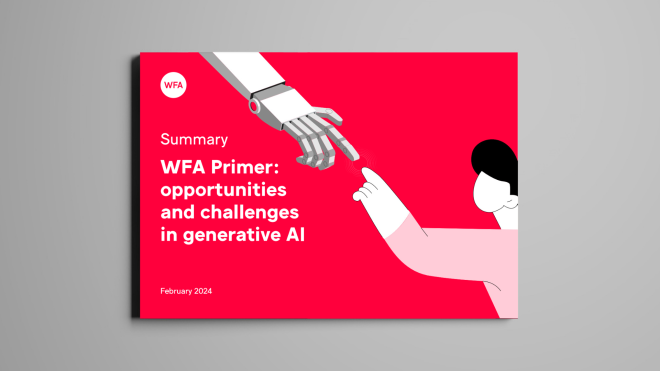 WFA Primer: opportunities and challenges in generative AI