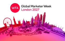    WFA heads to London for Global Marketer Week 2027