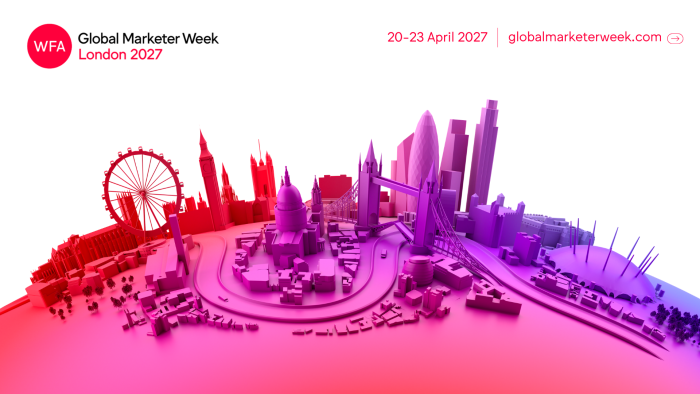 WFA Global Marketer Week 2027 banner