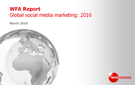    Survey results on global social media marketing: 2016