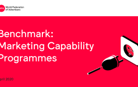    Benchmark: Marketing Capability Programmes