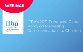    Webinar: IFBA’s Enhanced Responsible Marketing Policy
