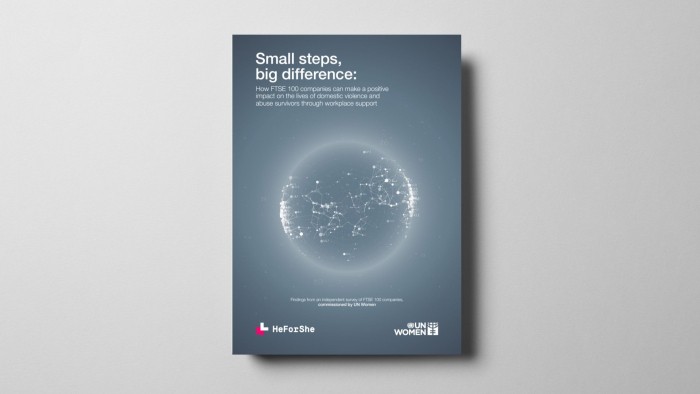 UN Women x Vodafone - Small steps, big difference report - cover