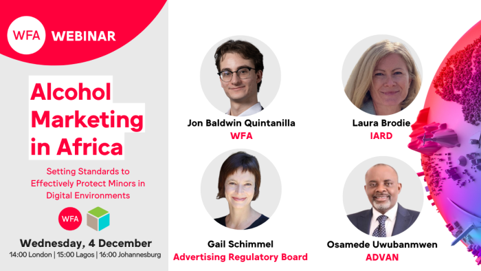 Webinar WFA x IARD Africa 