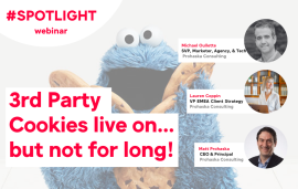    Spotlight: 3rd Party Cookies live on… but not for long!