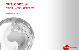    Media cost inflation & deflation forecasts 2016