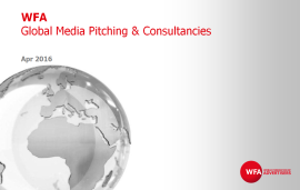    Survey into global media pitching and use of consultants