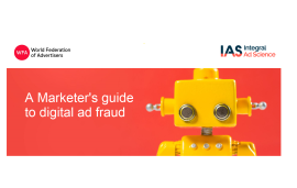   Webinar: A Marketer's guide to digital ad fraud