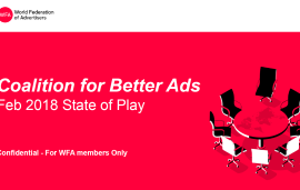   Coalition for Better Ads: Feb 2018 State of play