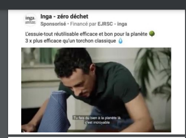 Inga (France, Facebook post and video) - World Federation of Advertisers